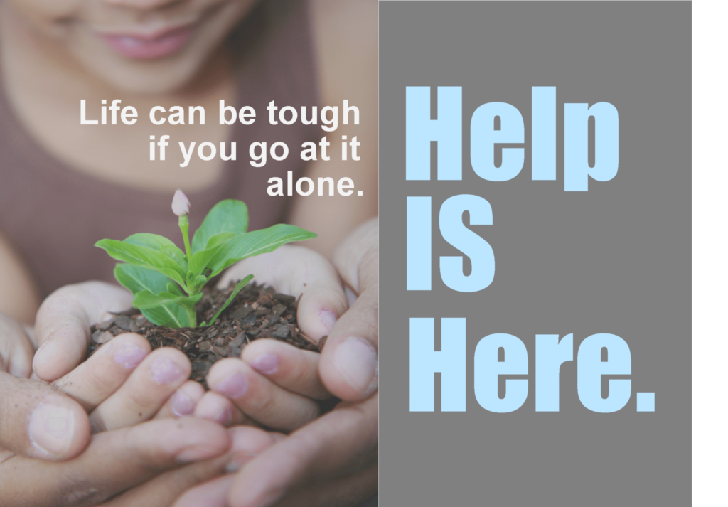 Help is Here Graphic